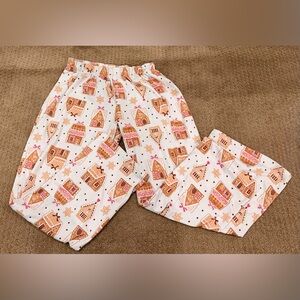 Cozy Gingerbread Print Pajama Pants